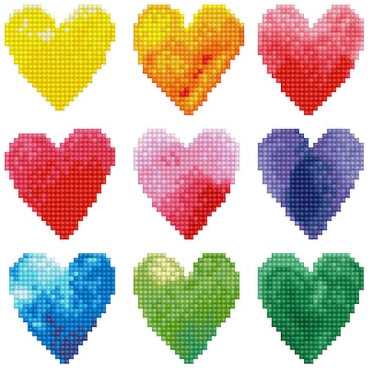 Diamond Dotz&#xAE; Love Rainbow Diamond Painting Kit